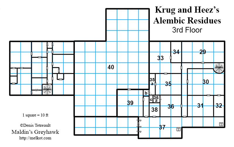Krug and Heez's Alembic Residues - 3rd Floor